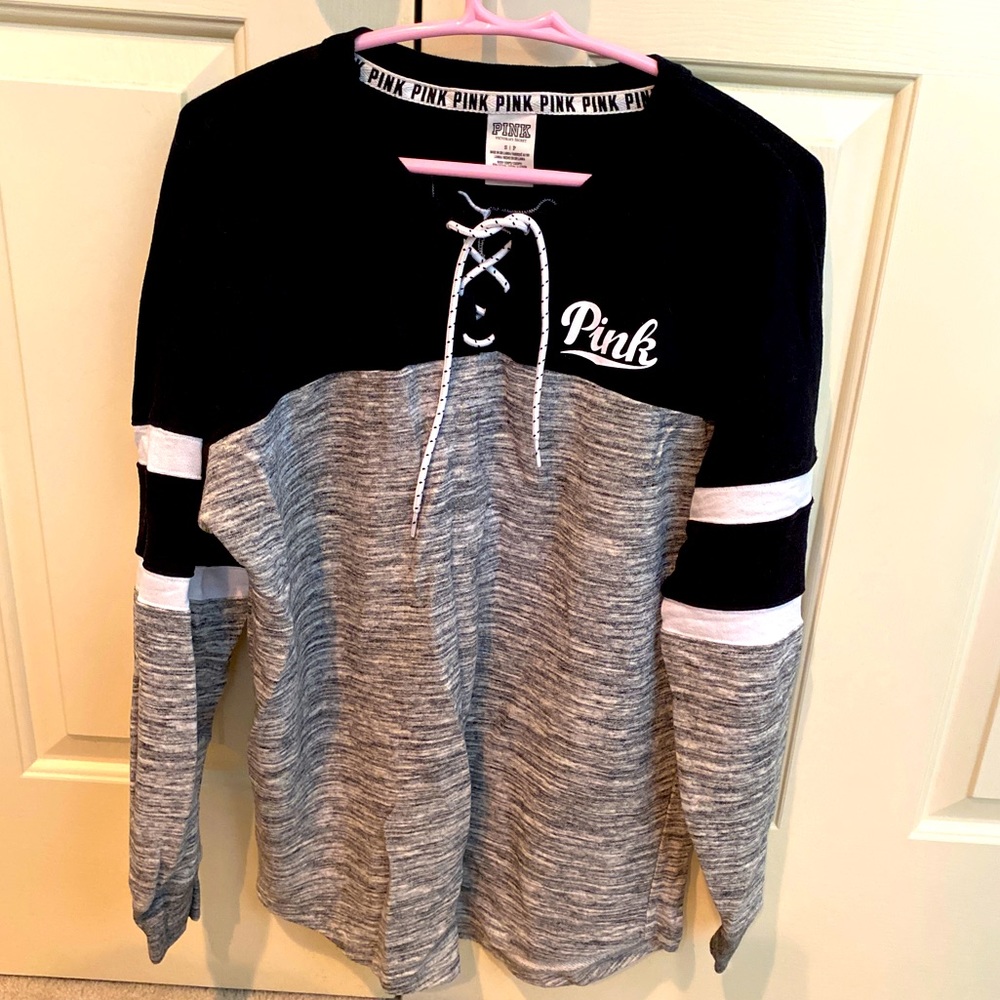 Pink (Victoria’s Secret) long sleeve sweatshirt
